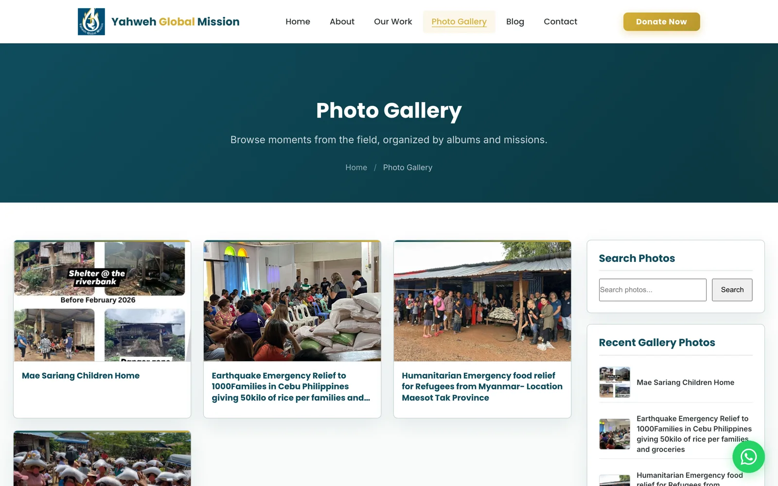 Yahweh Global Mission photo gallery